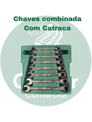 Chave Combinada c/ Catraca