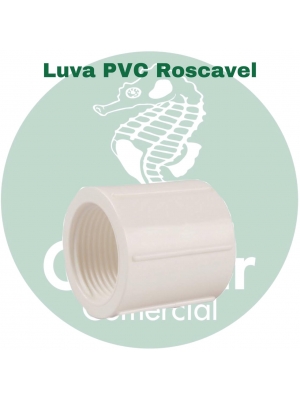 Luva PVC Roscável