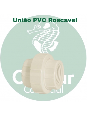 União pvc Roscável