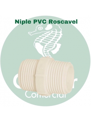 Niple pvc Roscável