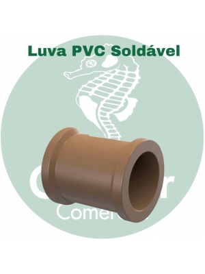 Luva pvc Soldável