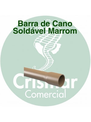 Tubo Soldável Marrom