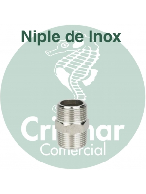 Niple Duplo BSP Inox