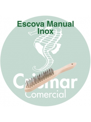 Escova Manual Aço Inox