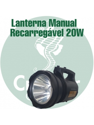 Lanterna Recarregável 30w