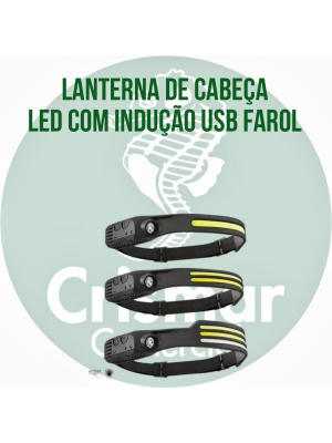 Lanterna Cabeça Farol Indução