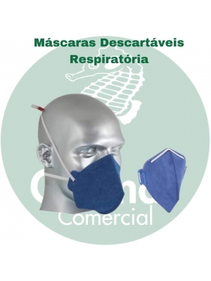 Máscaras Descartáveis Respiratória.