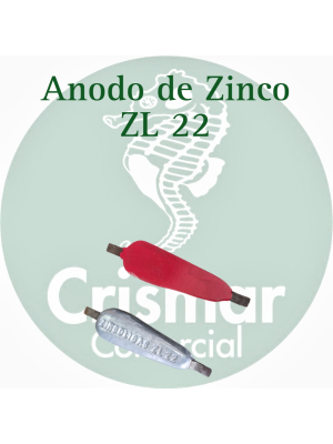 Anodo de Zinco ZL 22