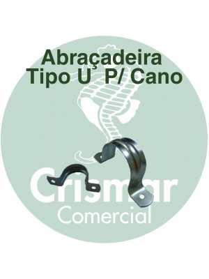 Abracadeira Tipo U p/ Cano