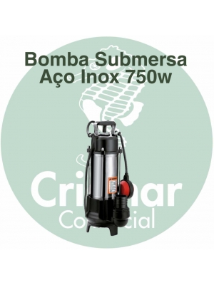 Bomba Submersa Aço Inox