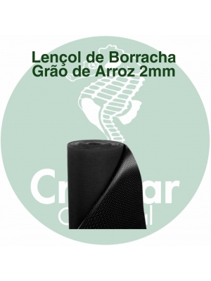 Lençol de Borracha Grão de Arroz