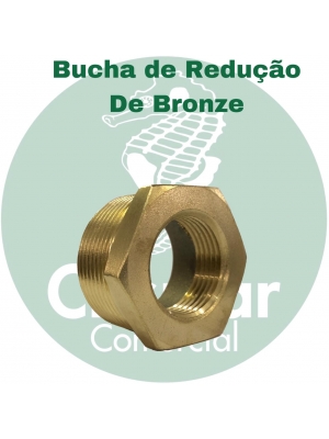 Bucha de redução de bronze