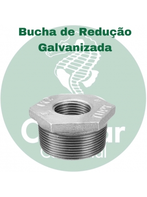 Bucha de reduçãogalvanizada BSP Tupy