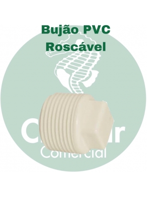 Bujão PVC Roscável