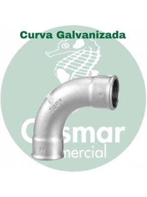 Curva Fêmea Galvanizada BSP Tupy