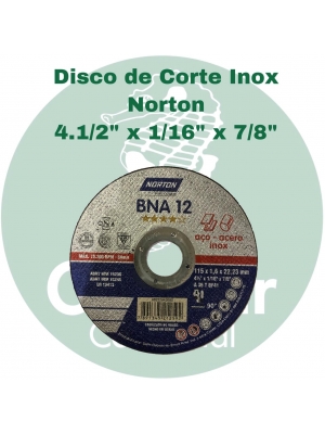 Disco de Corte Norton BNA 12