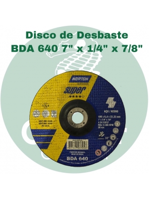 Disco de Desbaste Norton BDA