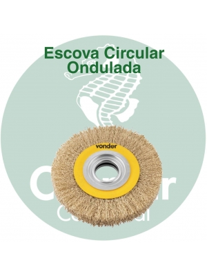 Escova Circular Ondulada