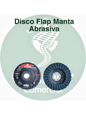 Disco Flap Manta Abrasiva