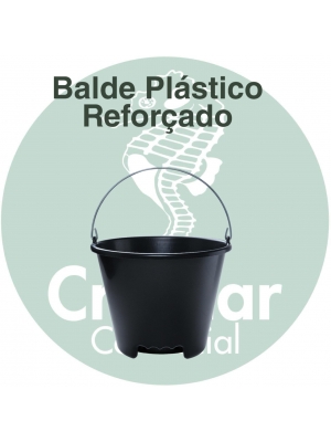 Balde Plástico Reforçado