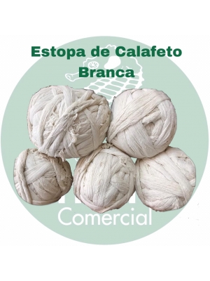 Estopa Calafeto branca