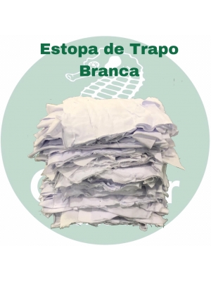 Estopa de Trapo Branca