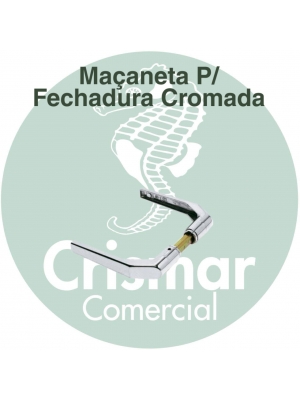 Maçaneta Cromada