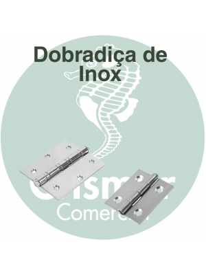 Dobradiças de Inox