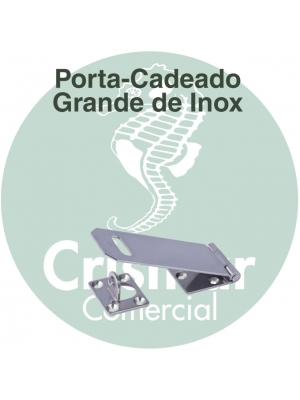 Porta Cadeado de Inox