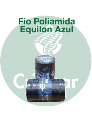 Fio Equilon Poliamida Azul