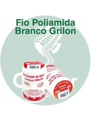 Fio Grilon Poliamida Branco