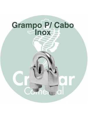 Grampo P/ Cabo Inox