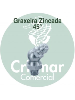 Graxeira 45º Zincada