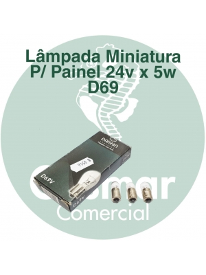 Lâmpada Miniatura 24v