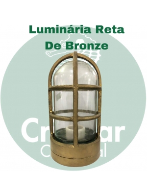 Luminária Reta Bronze