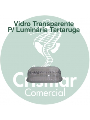 Vidro Luminária Tartaruga