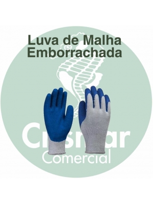 Luva de Malha Emborrachada