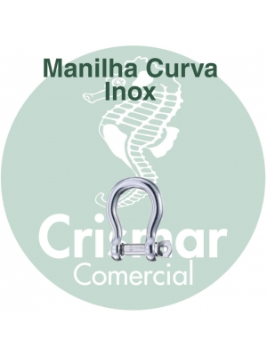 Manilha Curva Inox