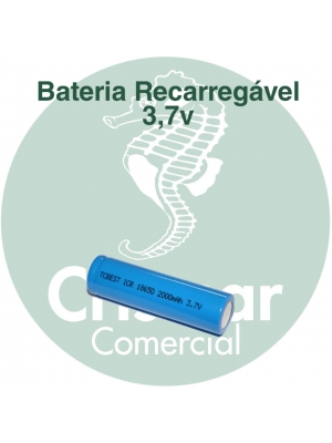 Bateria Recarregável 3,7