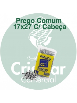 Prego Com Cabeça 17x27