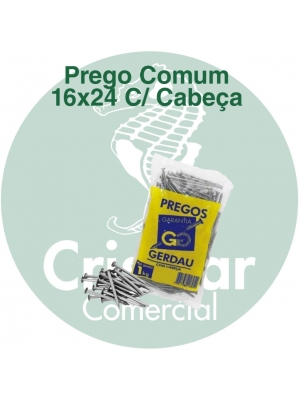 Prego Com Cabeça 16x24