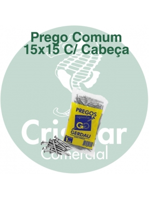 Prego Com Cabeça 15x15