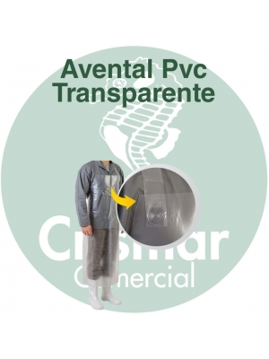 Avental de Vinil Transparente