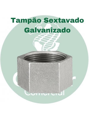 Tampão galvanizado BSP Tupy