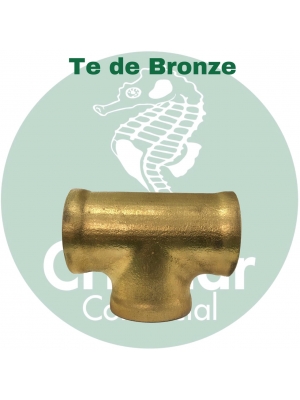 Tê de bronze