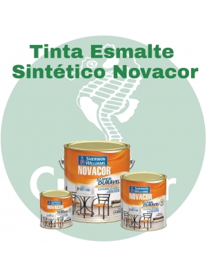 Tinta esmalte Sintético Novacor Amarelo