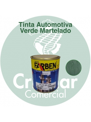 Tinta Automotiva Verde Martelado