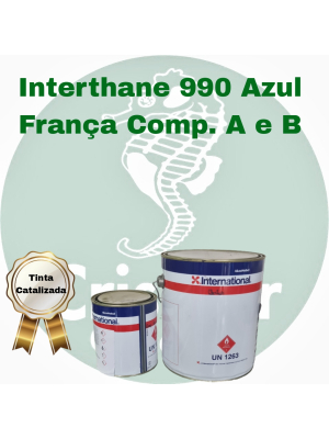 Interthane 990 Comp. A e B Azul França