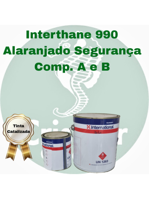 Interthane 990 Comp. A e B Alaranjado Segurança